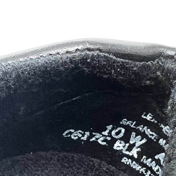 10W 10 WIDE Capezio CG17C‎ Fluid Black Lace Up Tap Dance Shoes Little Girls Kids - Picture 10 of 10